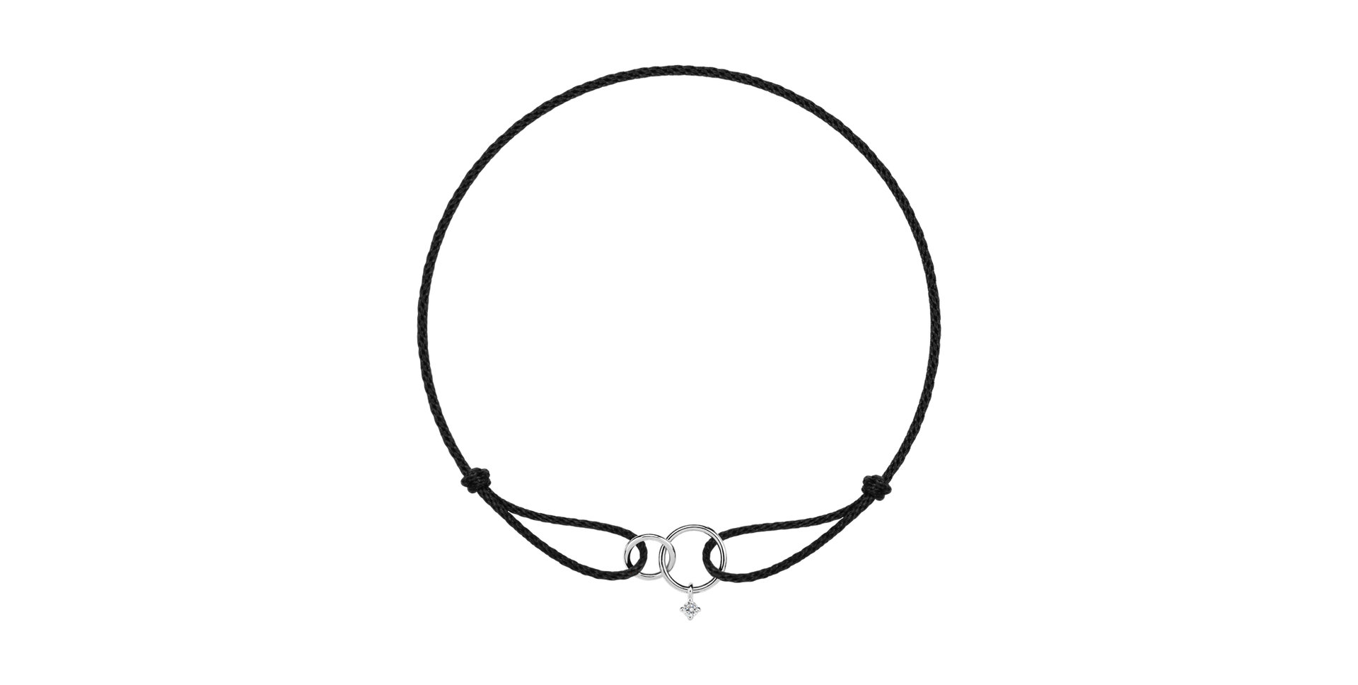 Náramek s diamantem Timeless Unity