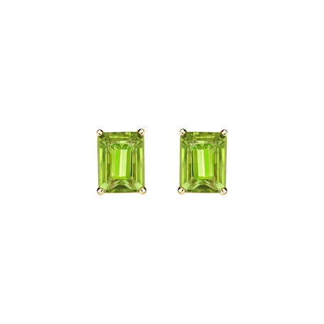 Náušnice s peridotem Winslow