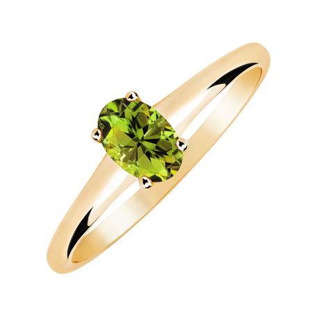 Prsten s peridotem Mystic Light