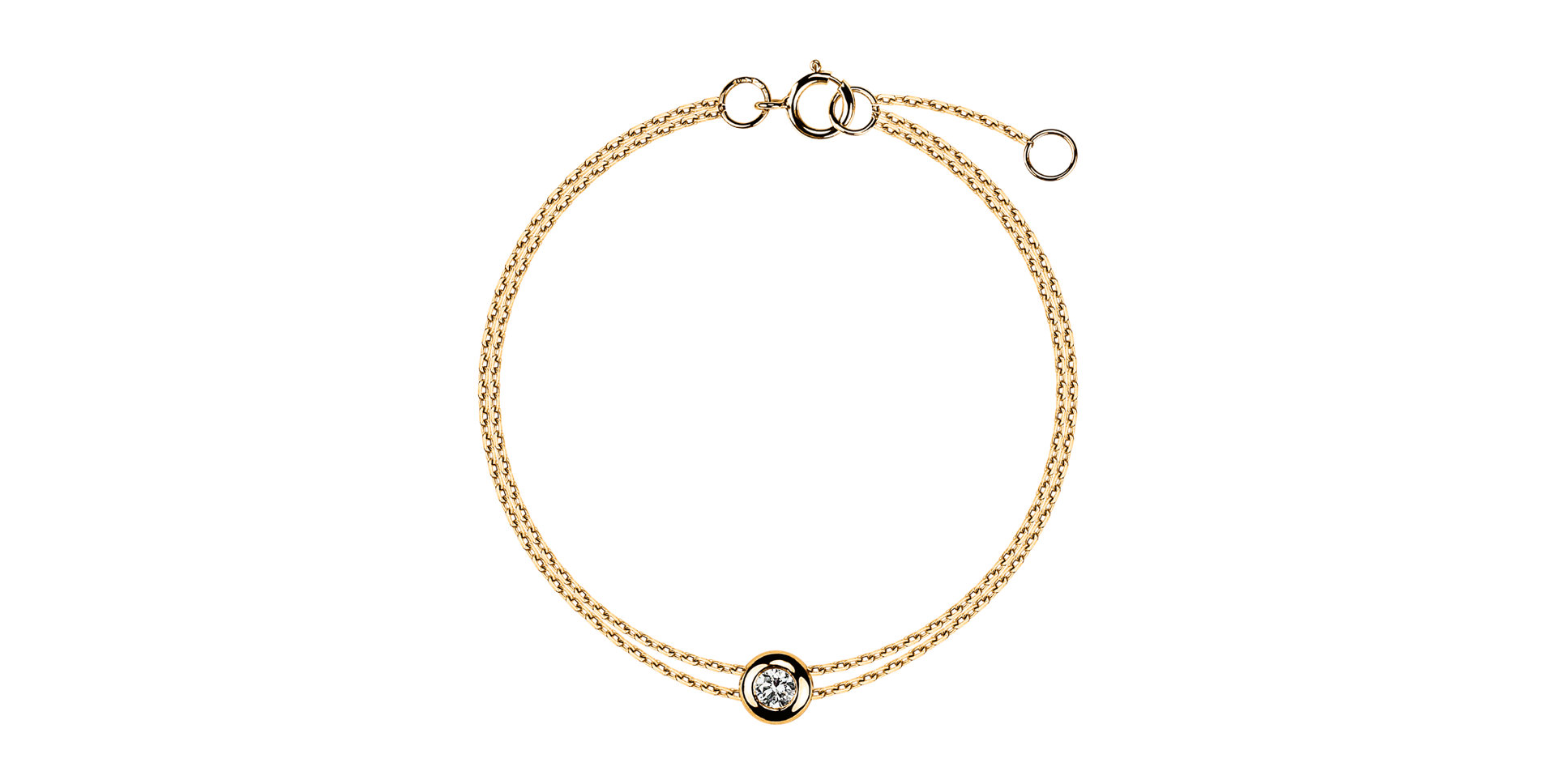 Náramek s diamantem Space Magic