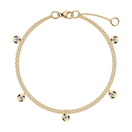 Náramek s diamanty Adorable Dots