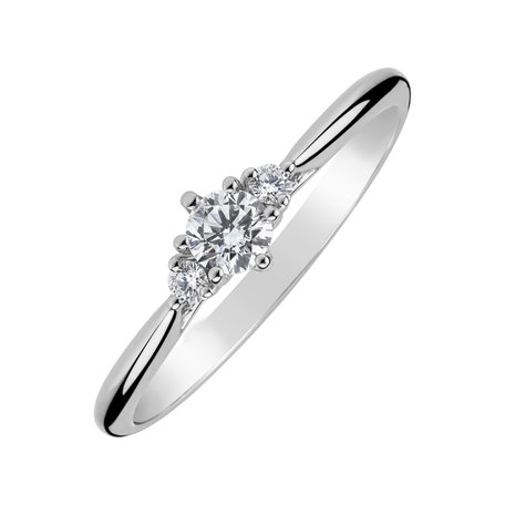 Prsten s diamanty Midnight Serenity