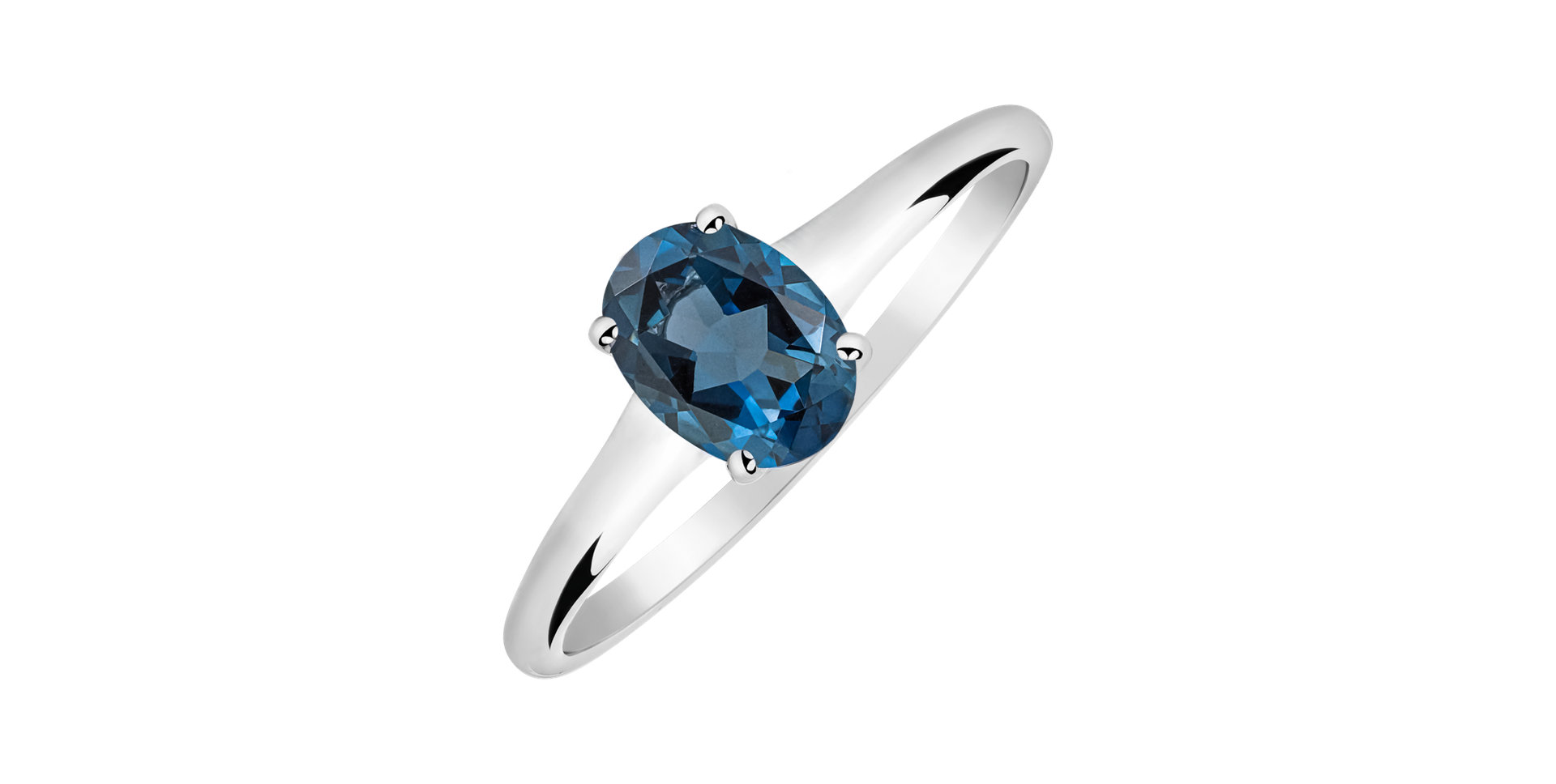 Prsten s topazem Mystic Light