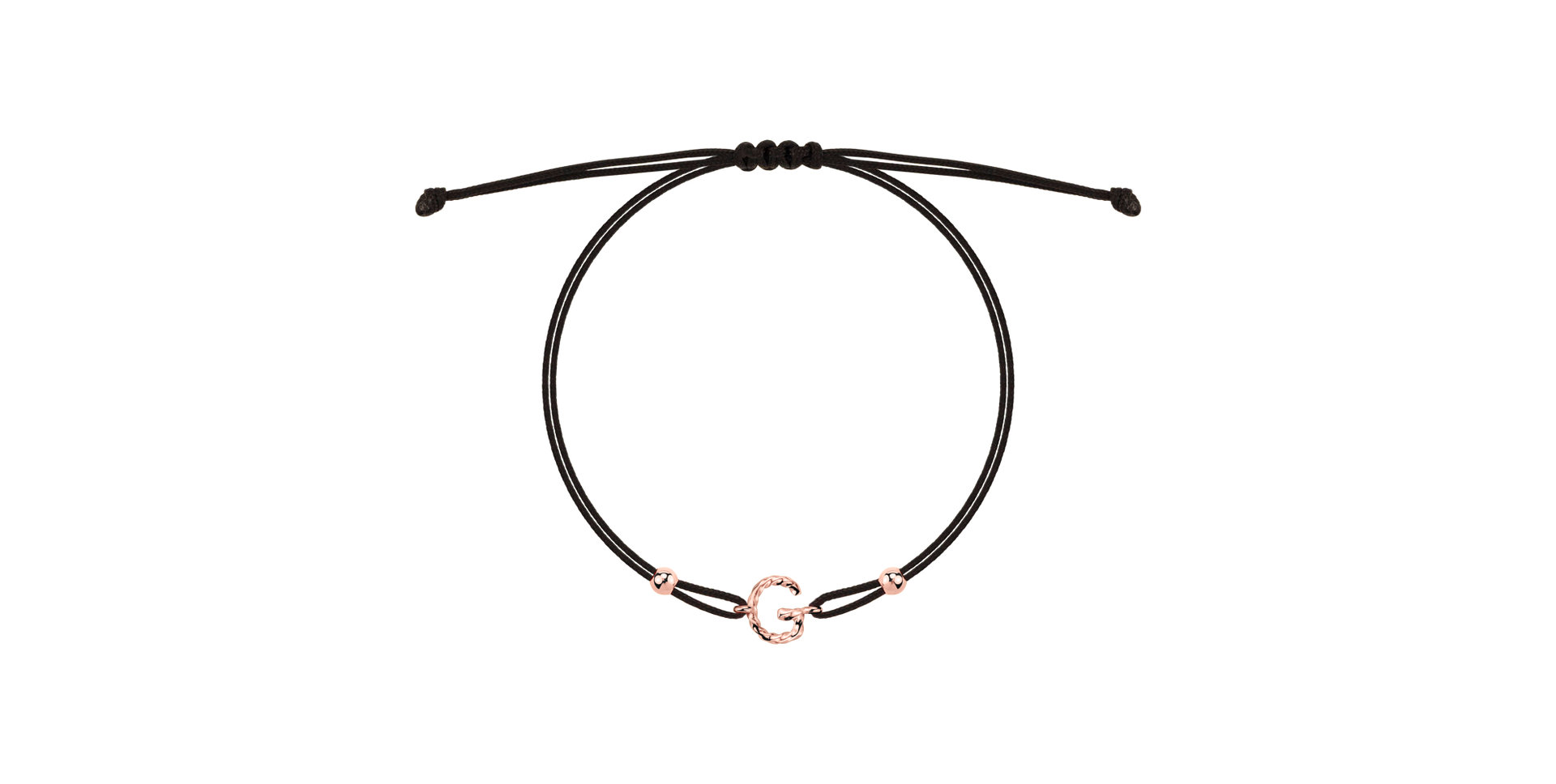 Náramek Spiral Alphabeth G