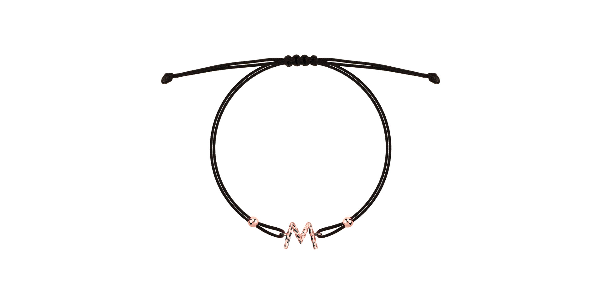 Náramek Spiral Alphabeth M