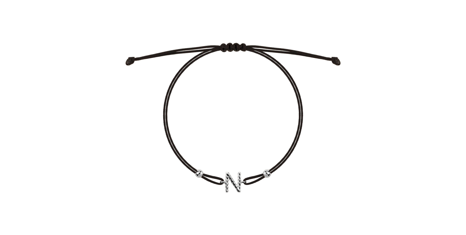 Náramek Spiral Alphabeth  N