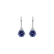 Náušnice s diamantem a tanzanitem Midnight Serenity4