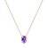 Náhrdelník s ametystem Mystic Depth3