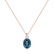 Náhrdelník s diamantem a topazem Asuan4