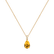 Náhrdelník s diamanty a citrínem Teardrop4