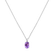 Náhrdelník s diamanty a ametystem Lauriene4