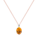 Náhrdelník s diamantem a citrínem Annelise3