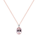 Náhrdelník s diamantem a morganitem Annelise3