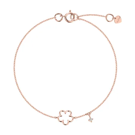 Náramek s diamantem Glossy Daisy