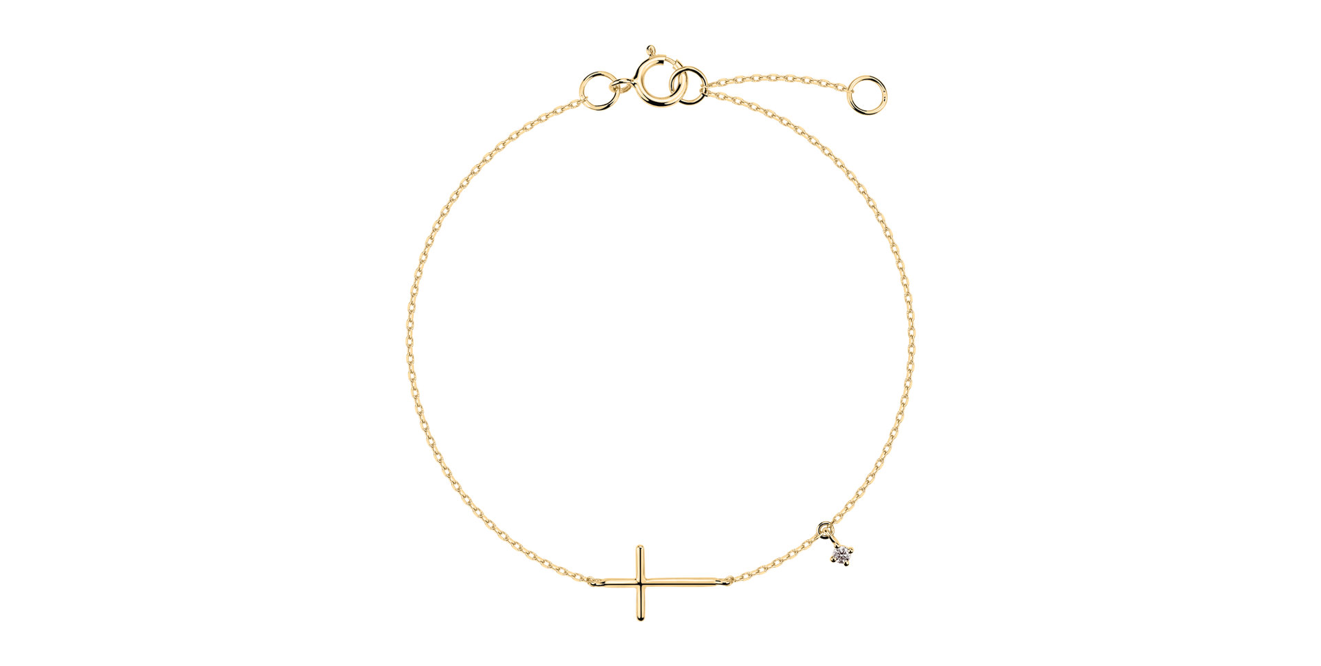 Náramek s diamantem Orycross