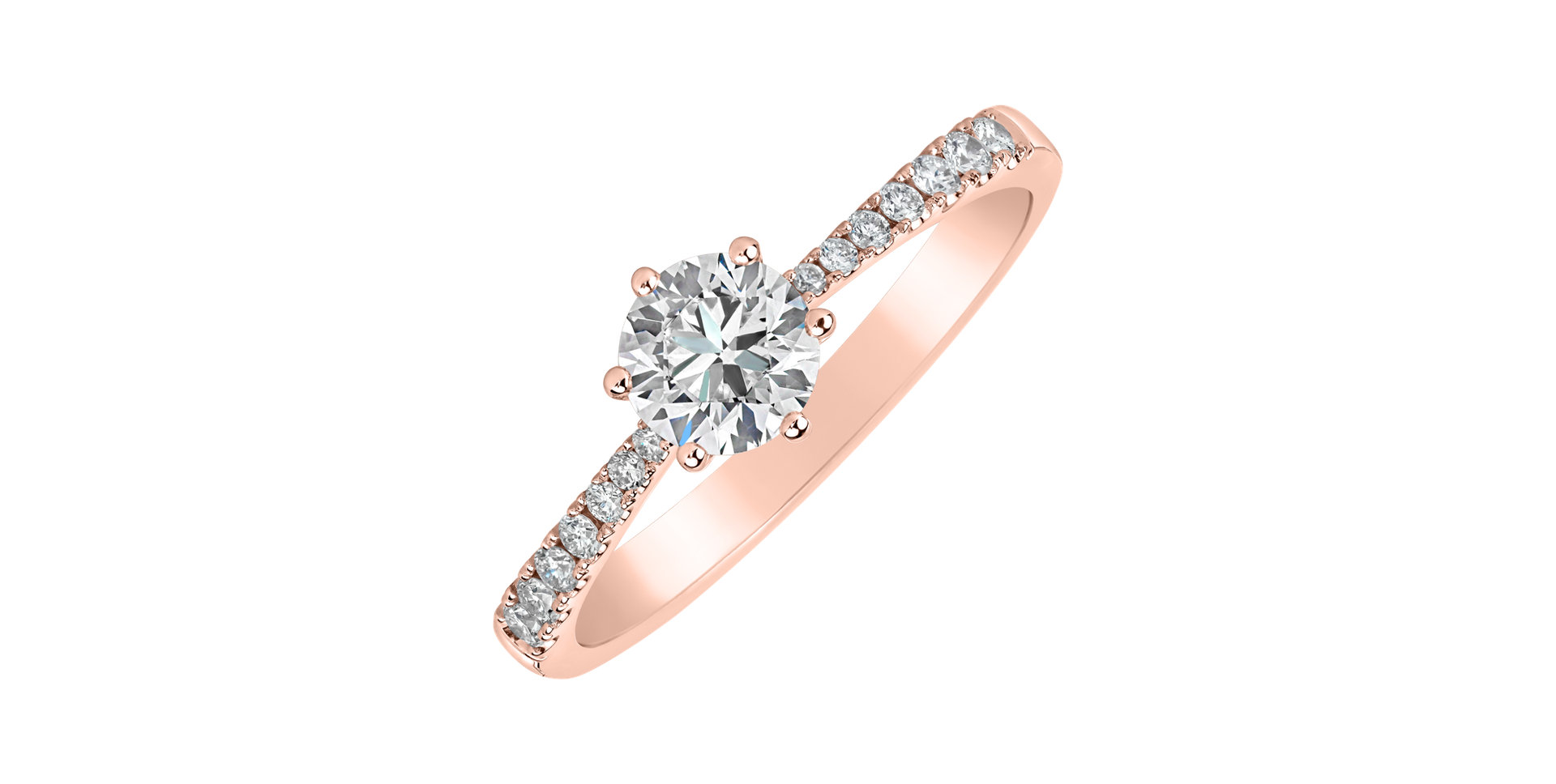 Prsten s diamanty Classic Dew