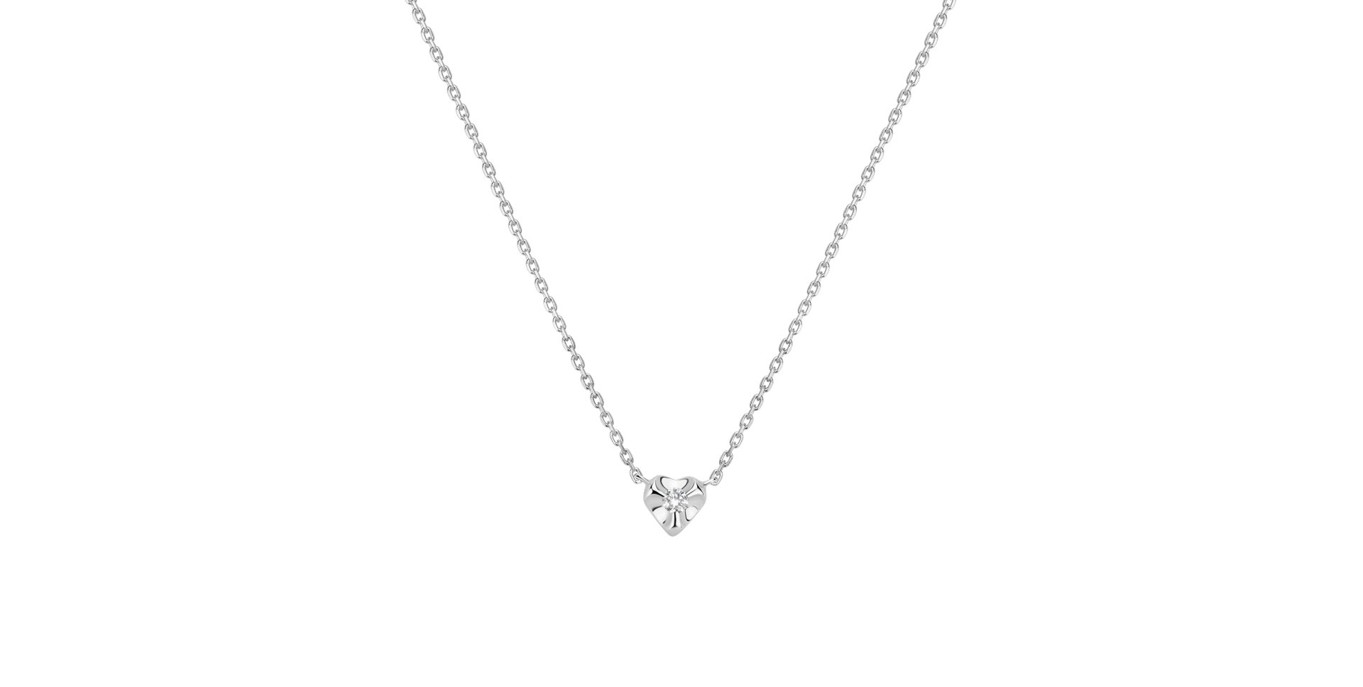 Náhrdelník s diamantem Strong Love