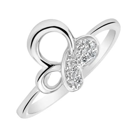 Prsten s diamanty Faelion