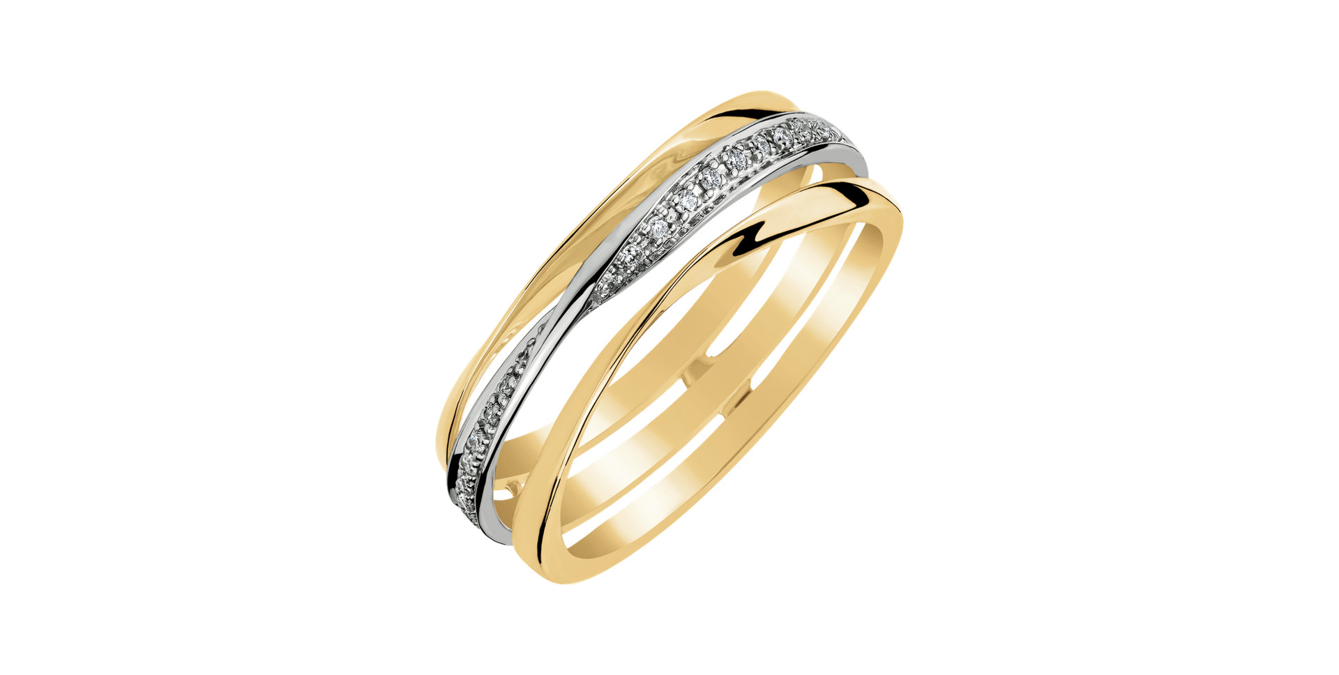 Prsten s diamanty Simply Elegance