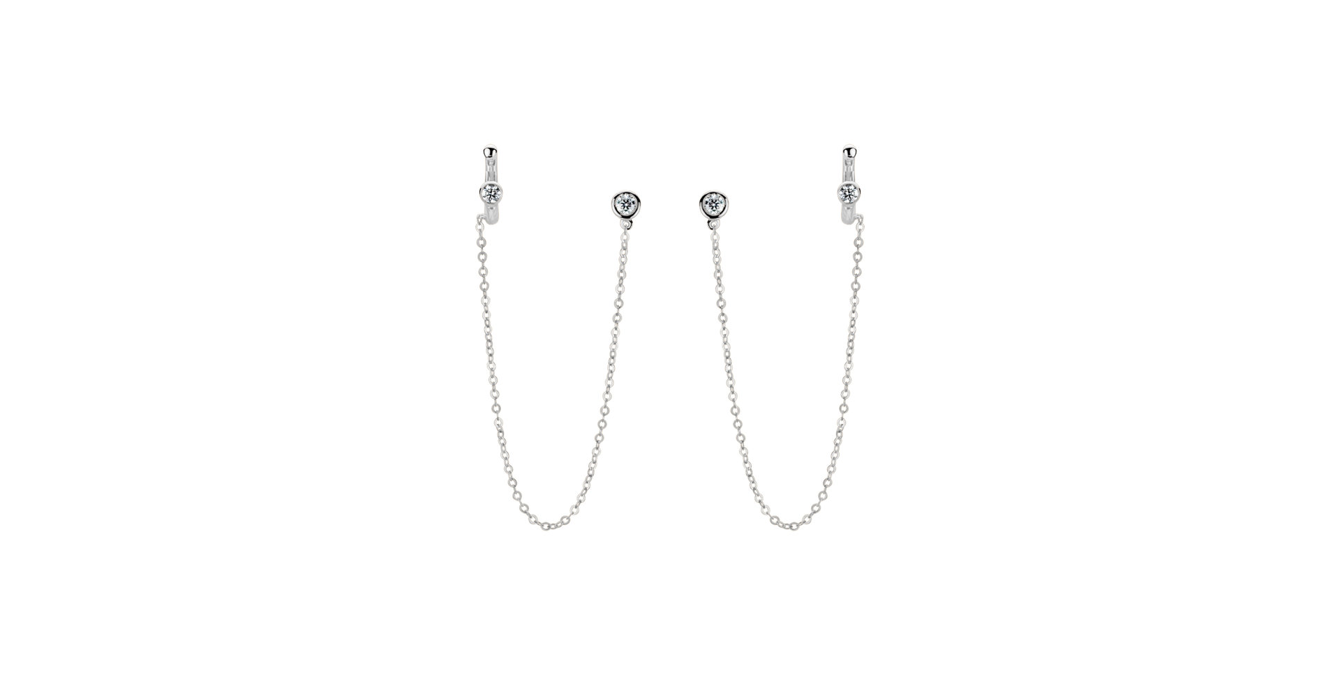 Náušnice s diamanty Nexa