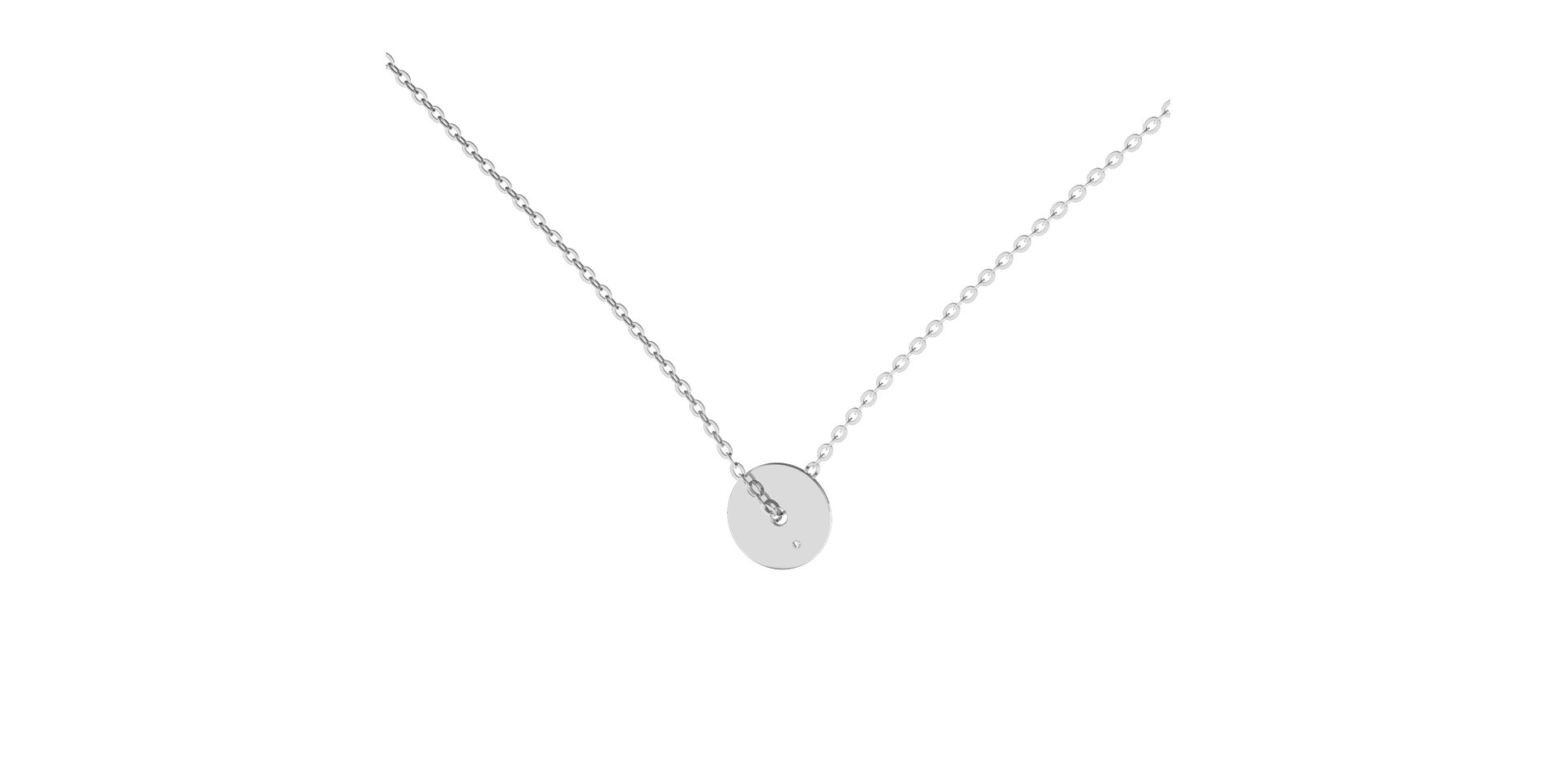 Náhrdelník s diamantem My World