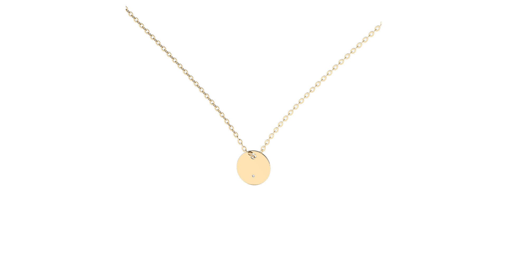 Náhrdelník s diamantem My Gem