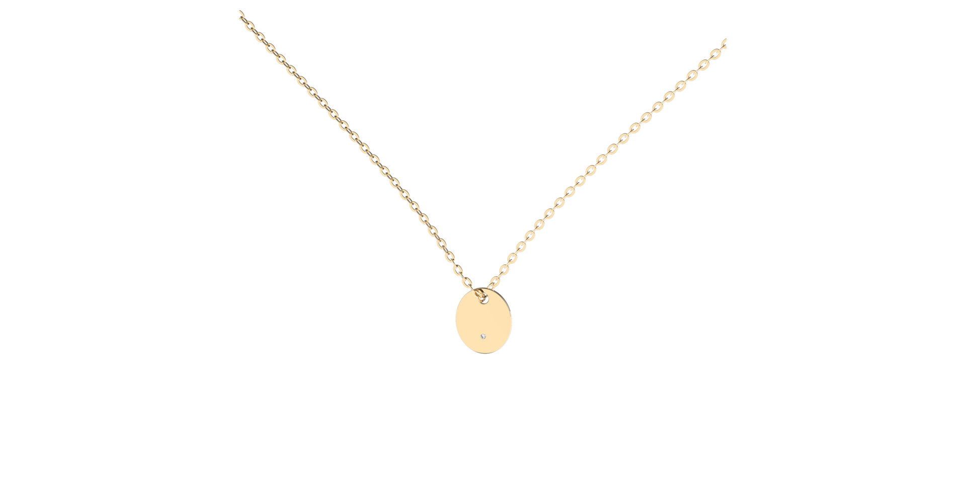 Náhrdelník s diamantem Splendor