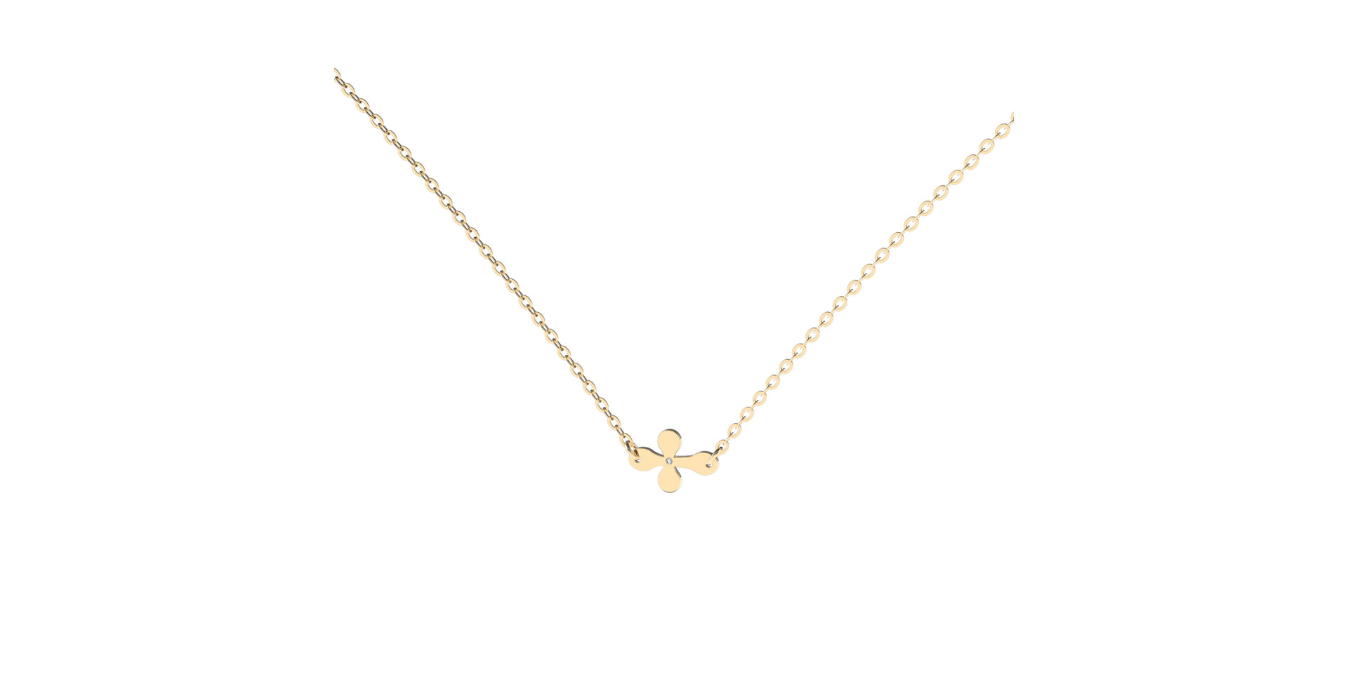 Náhrdelník s diamantem Glamour Treasure