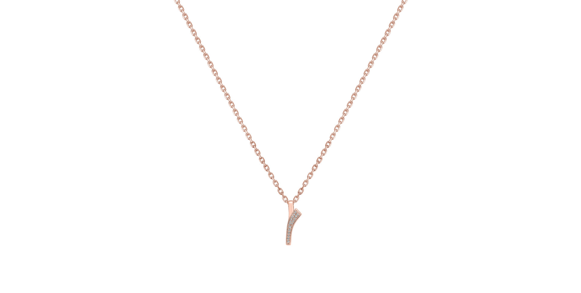 Přívěsek s diamanty Brilliant Wave