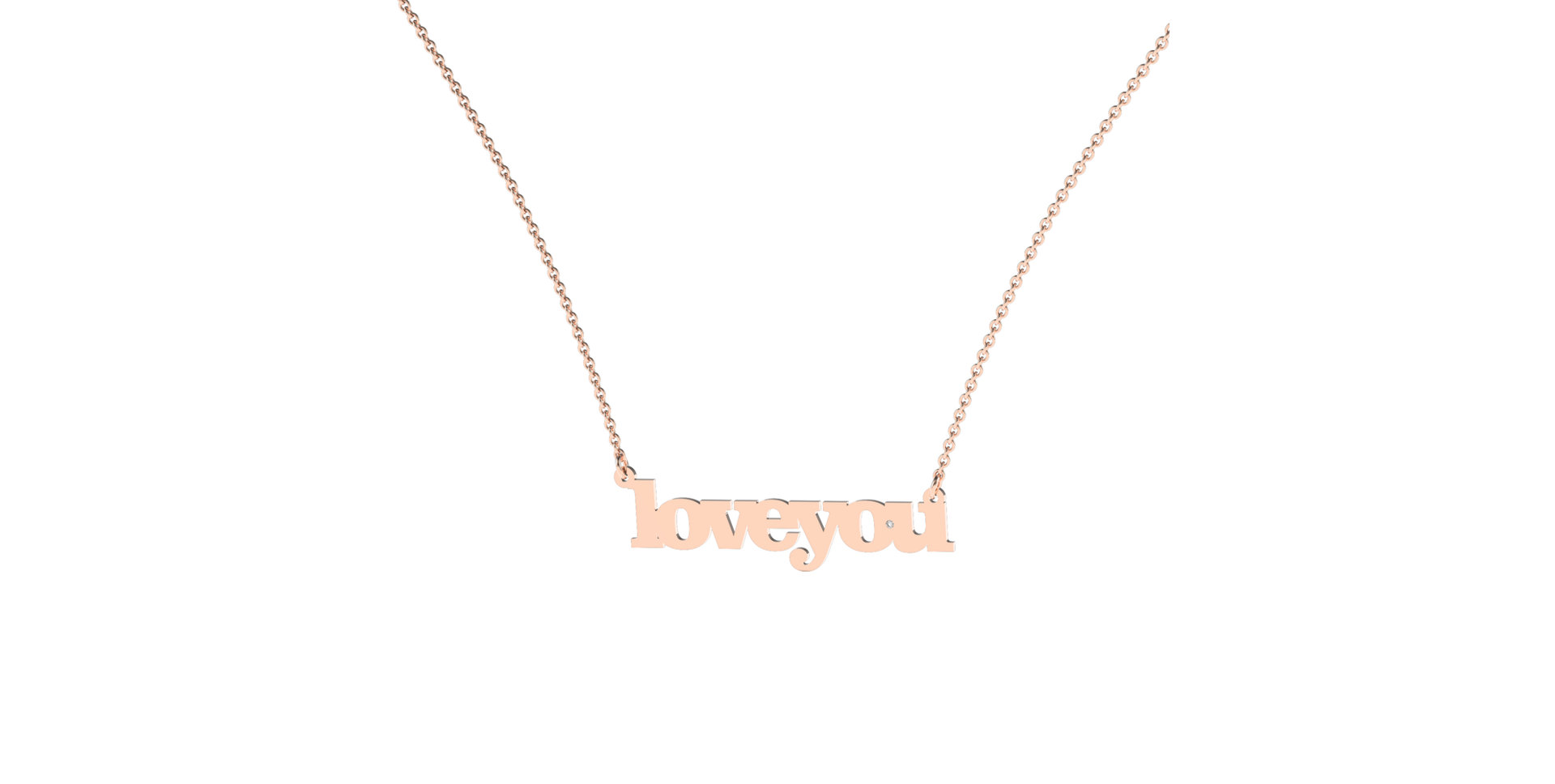 Náhrdelník s diamantem Magic Amour