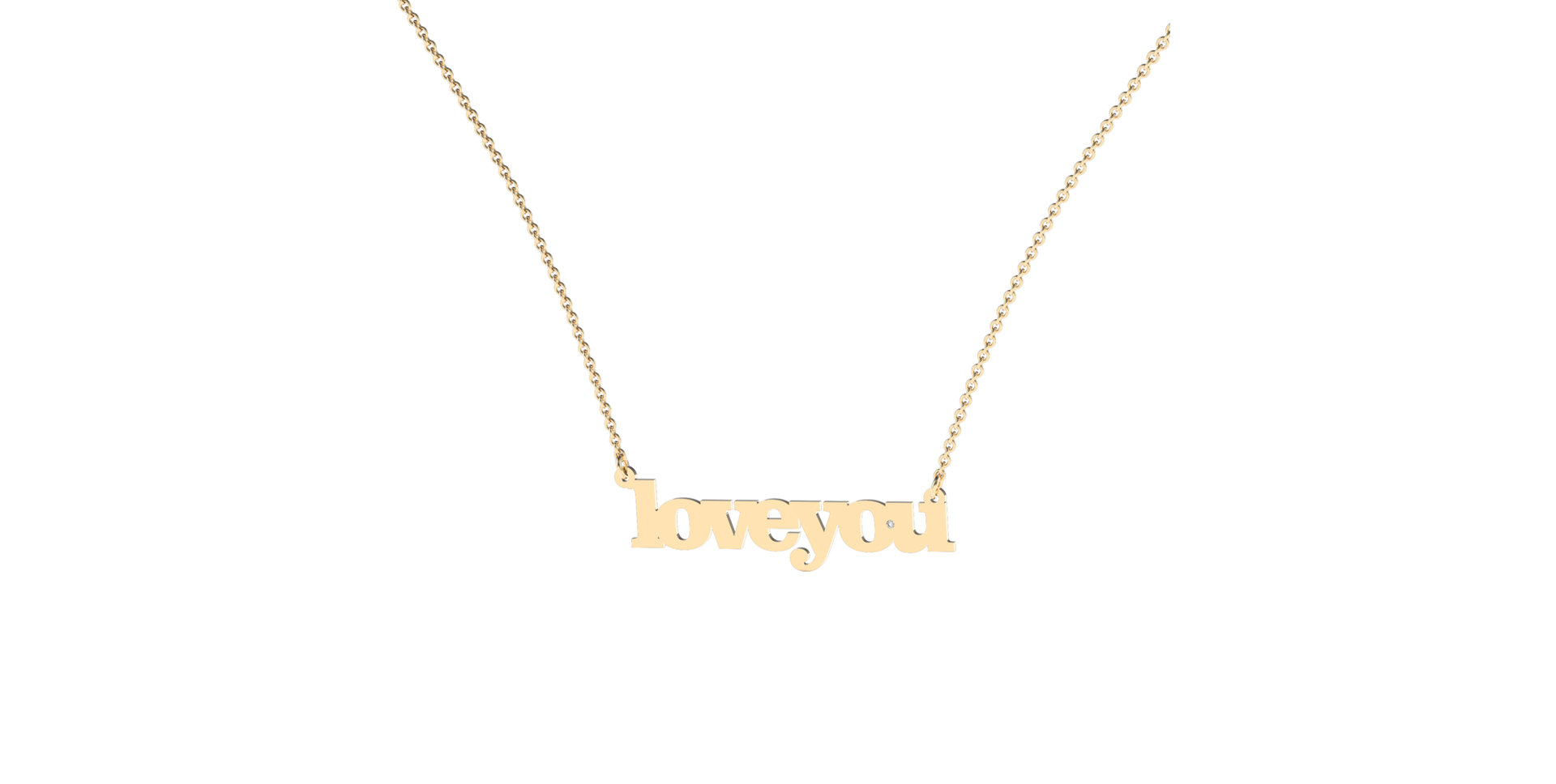 Náhrdelník s diamantem Magic Amour