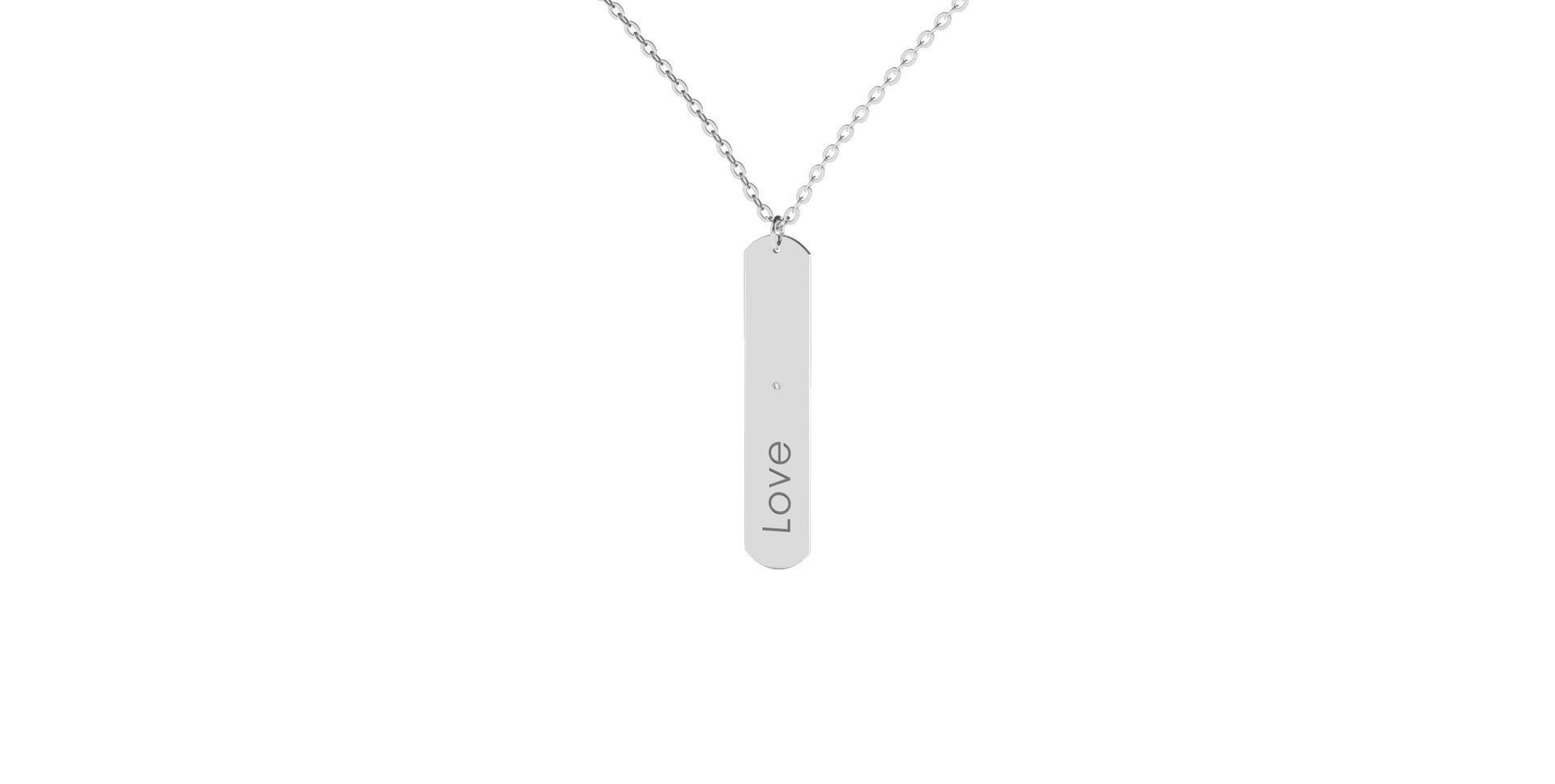 Náhrdelník s diamantem Miracle Amour