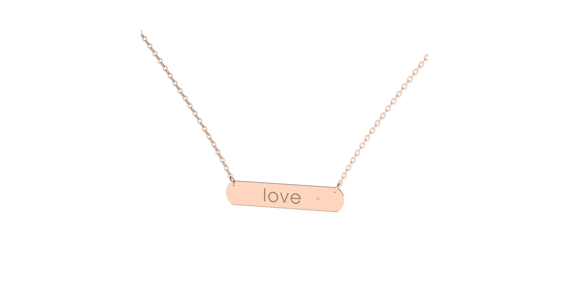 Náhrdelník s diamantem Witching Amour