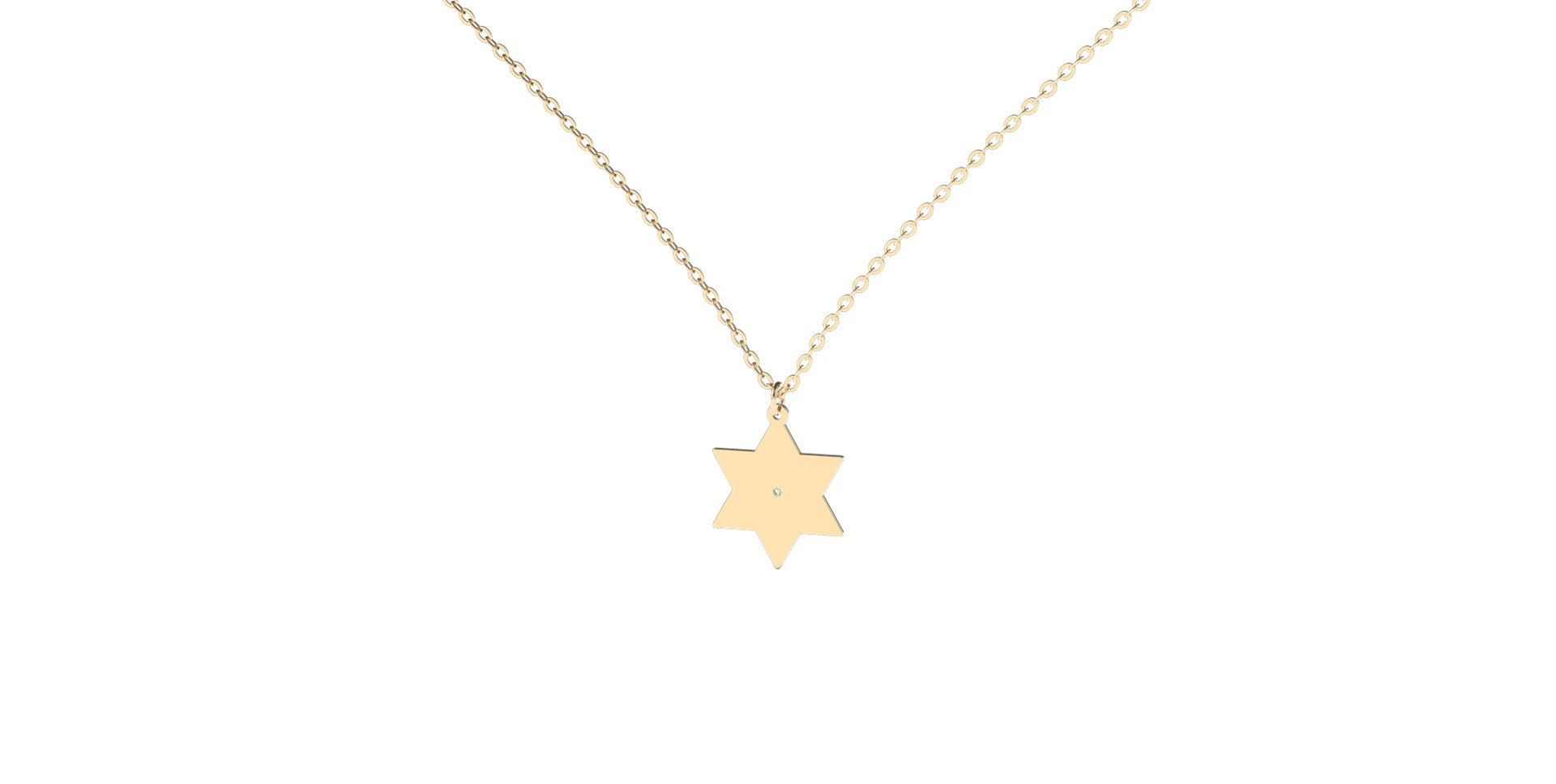 Náhrdelník s diamantem Jude