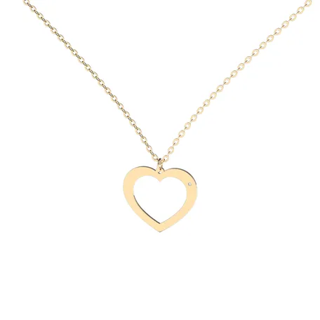 Náhrdelník s diamantem One Heart