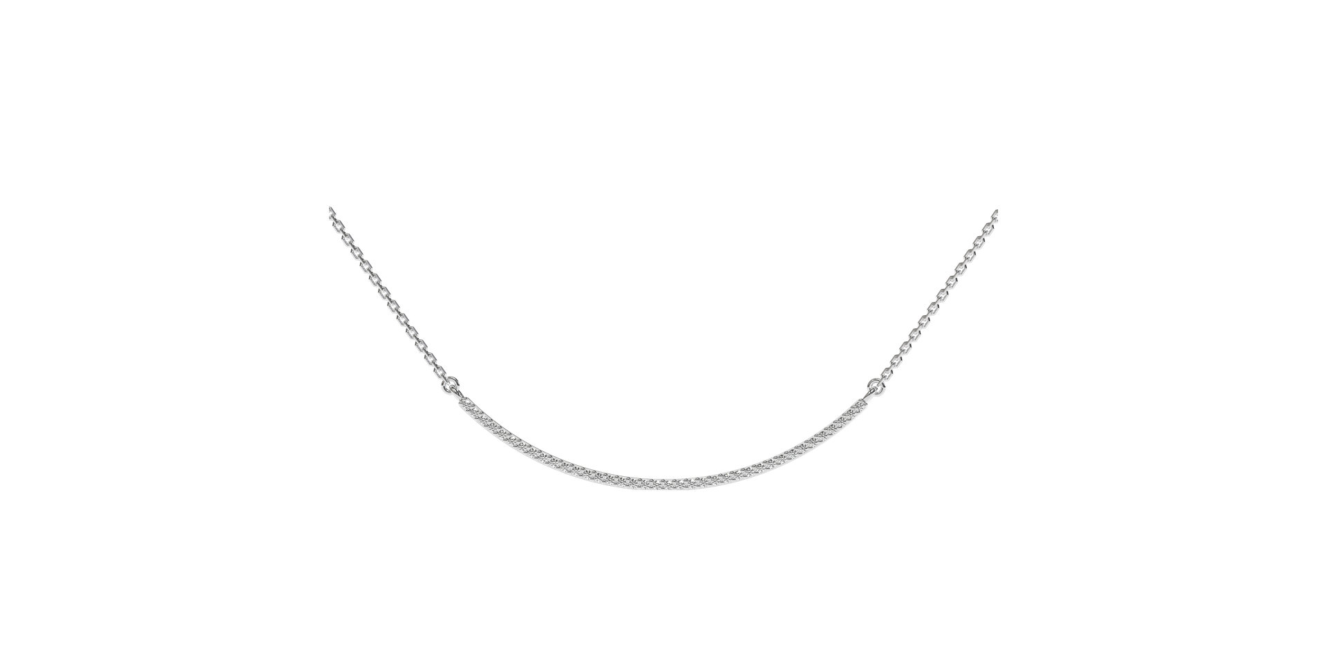 Náhrdelník s diamanty Shimmer Line