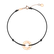 Diamantový náramek se šňůrkou Love Circle2