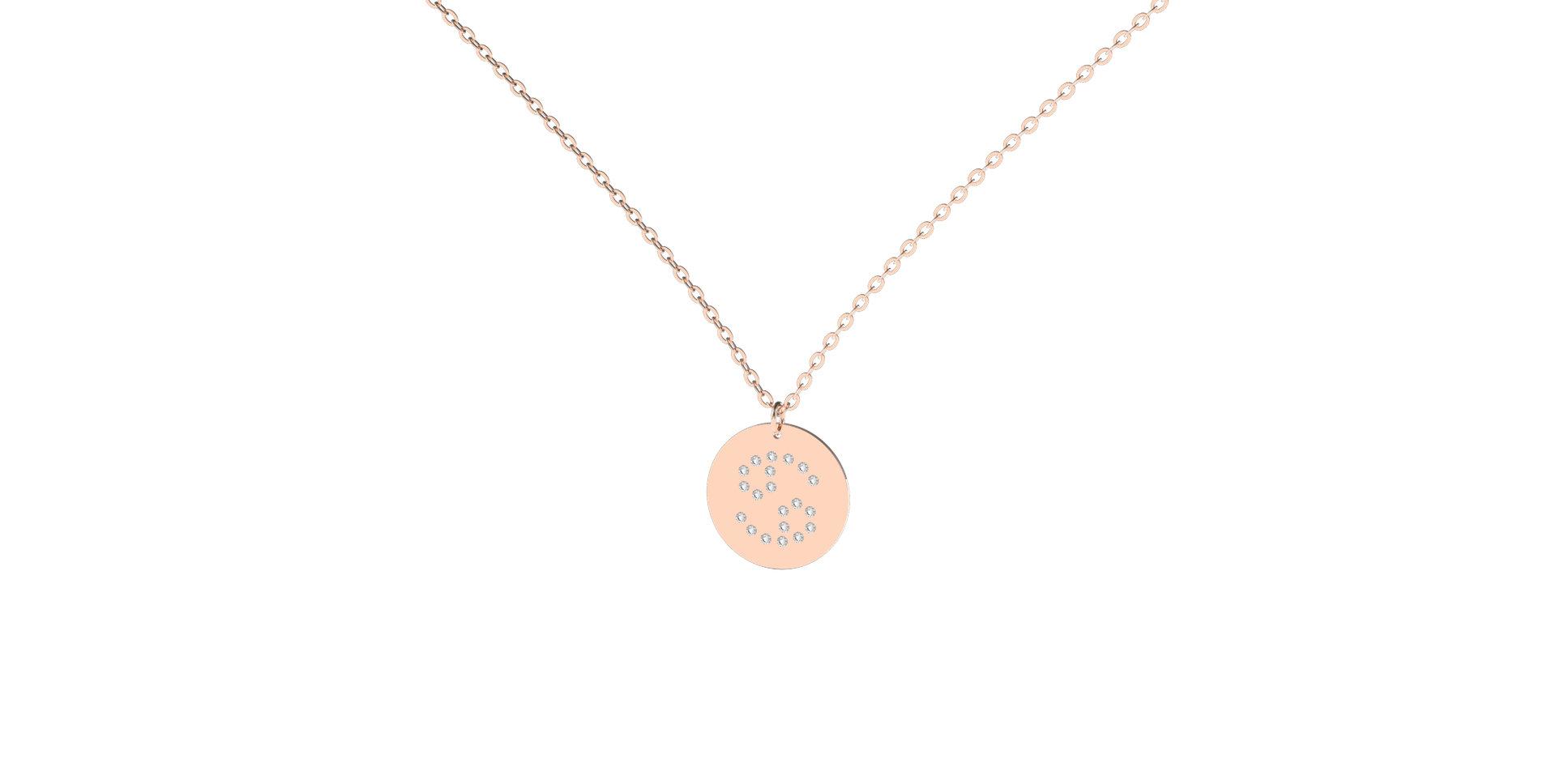 Náhrdelník s diamanty Cancer