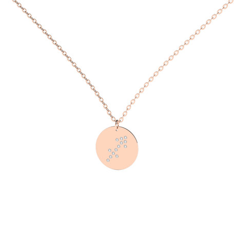 Náhrdelník s diamanty Sagittarius