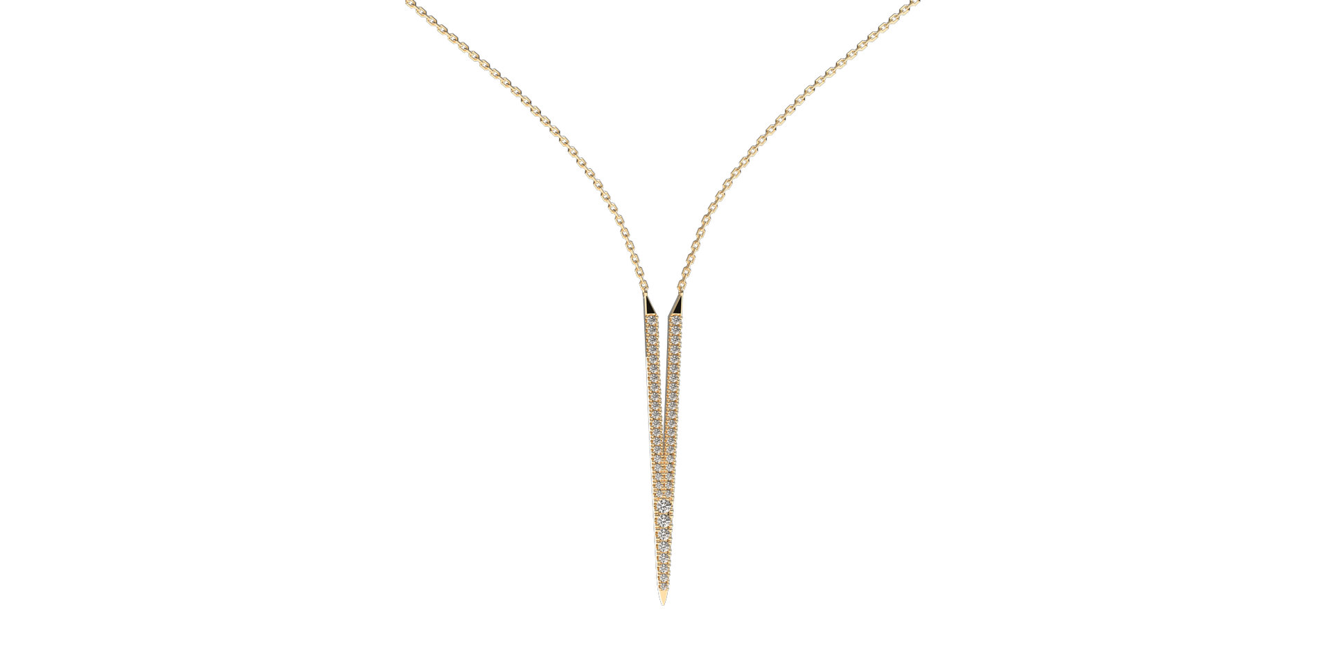 Náhrdelník s diamanty Shiny Victory