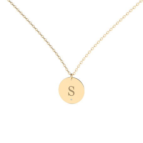 Náhrdelník s diamantem Big Coins S
