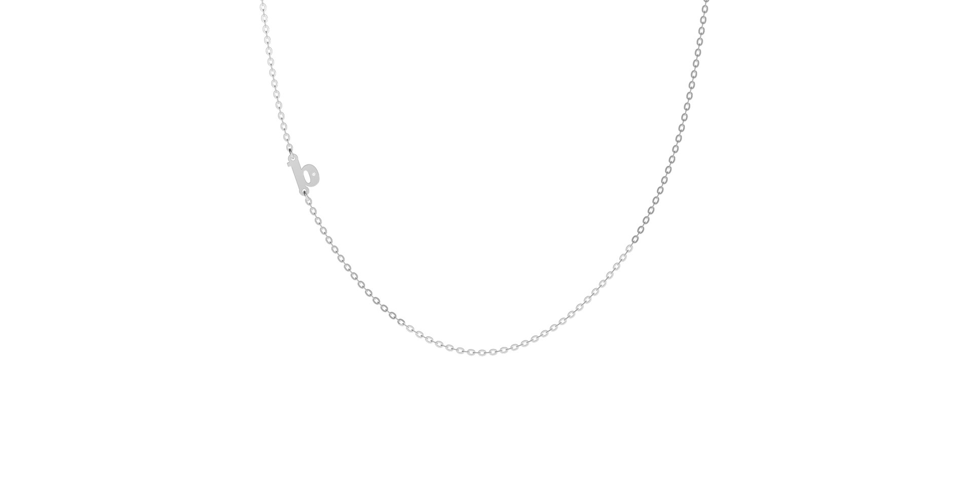 Náhrdelník s diamantem Big Classic B