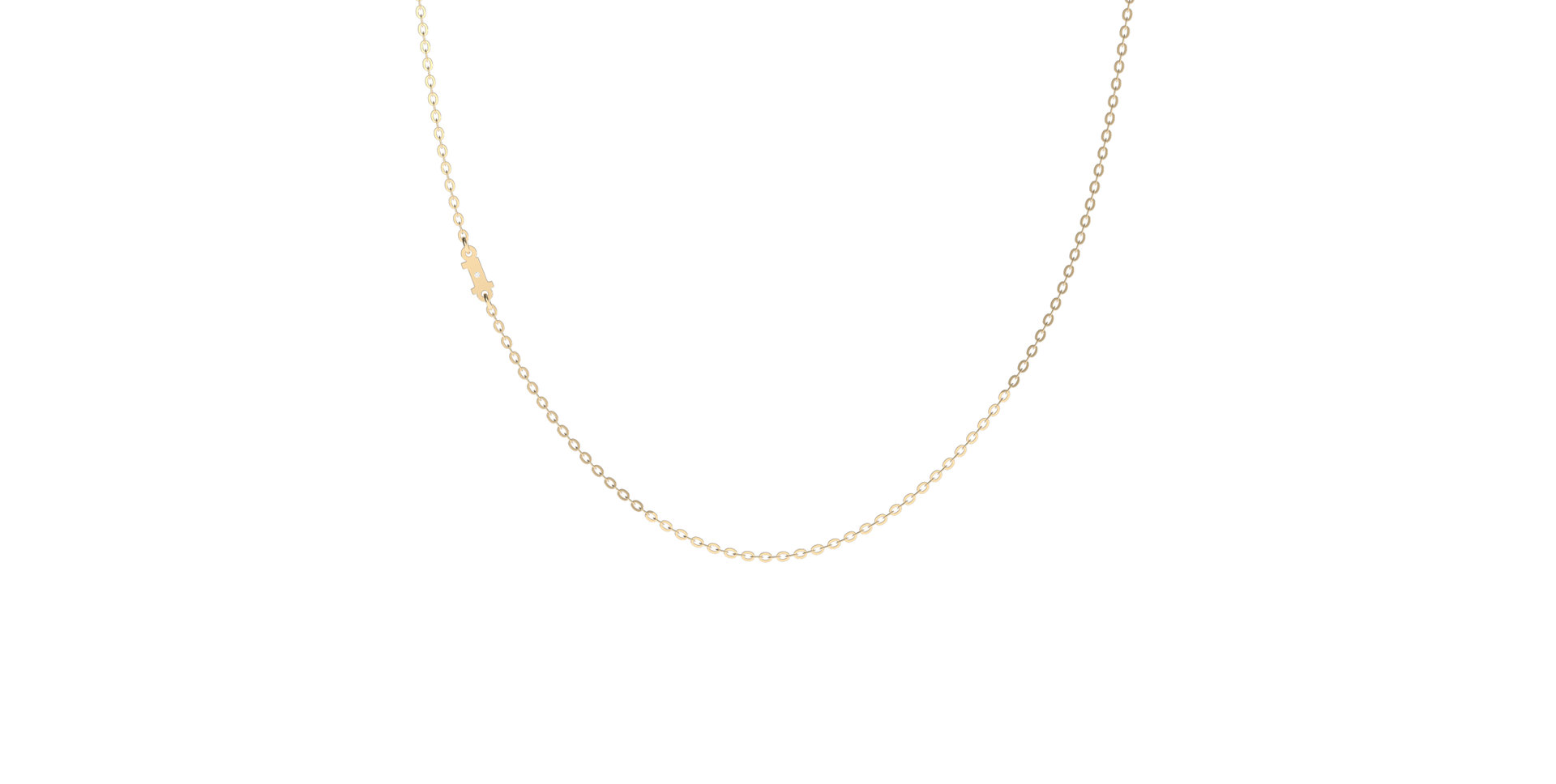 Náhrdelník s diamantem Big Classic I