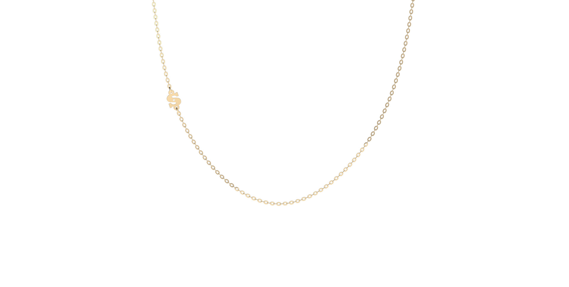 Náhrdelník s diamantem Big Classic S