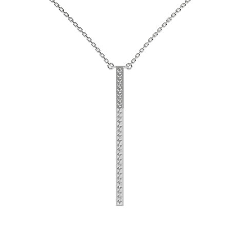 Náhrdelník s diamanty Essential Dash