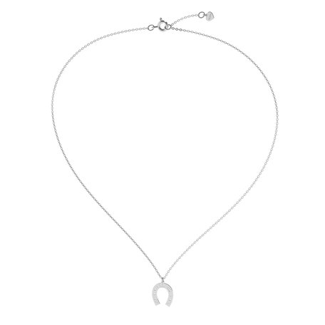 Náhrdelník s diamantem Horseshoe