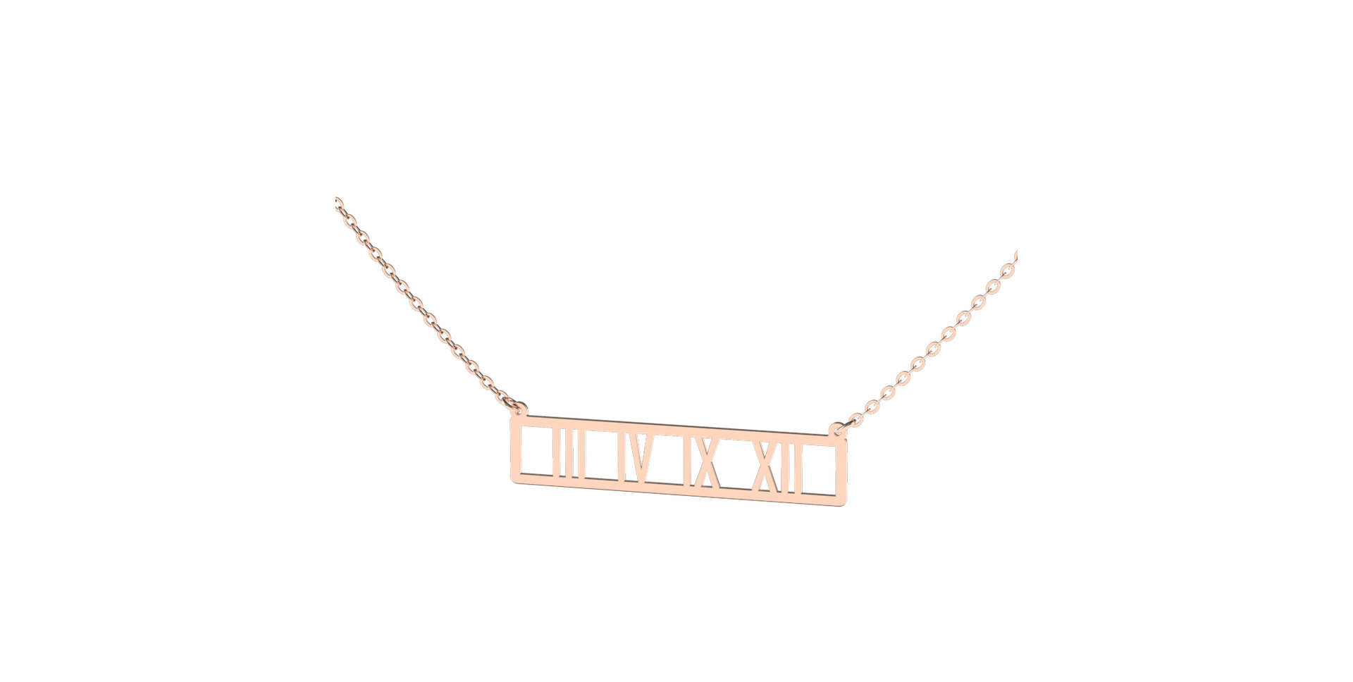 Náhrdelník s diamantem Precious Time