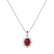 Přívěsek s rubínem a diamanty Princess2