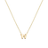 Náhrdelník s diamantem Flat Line W2