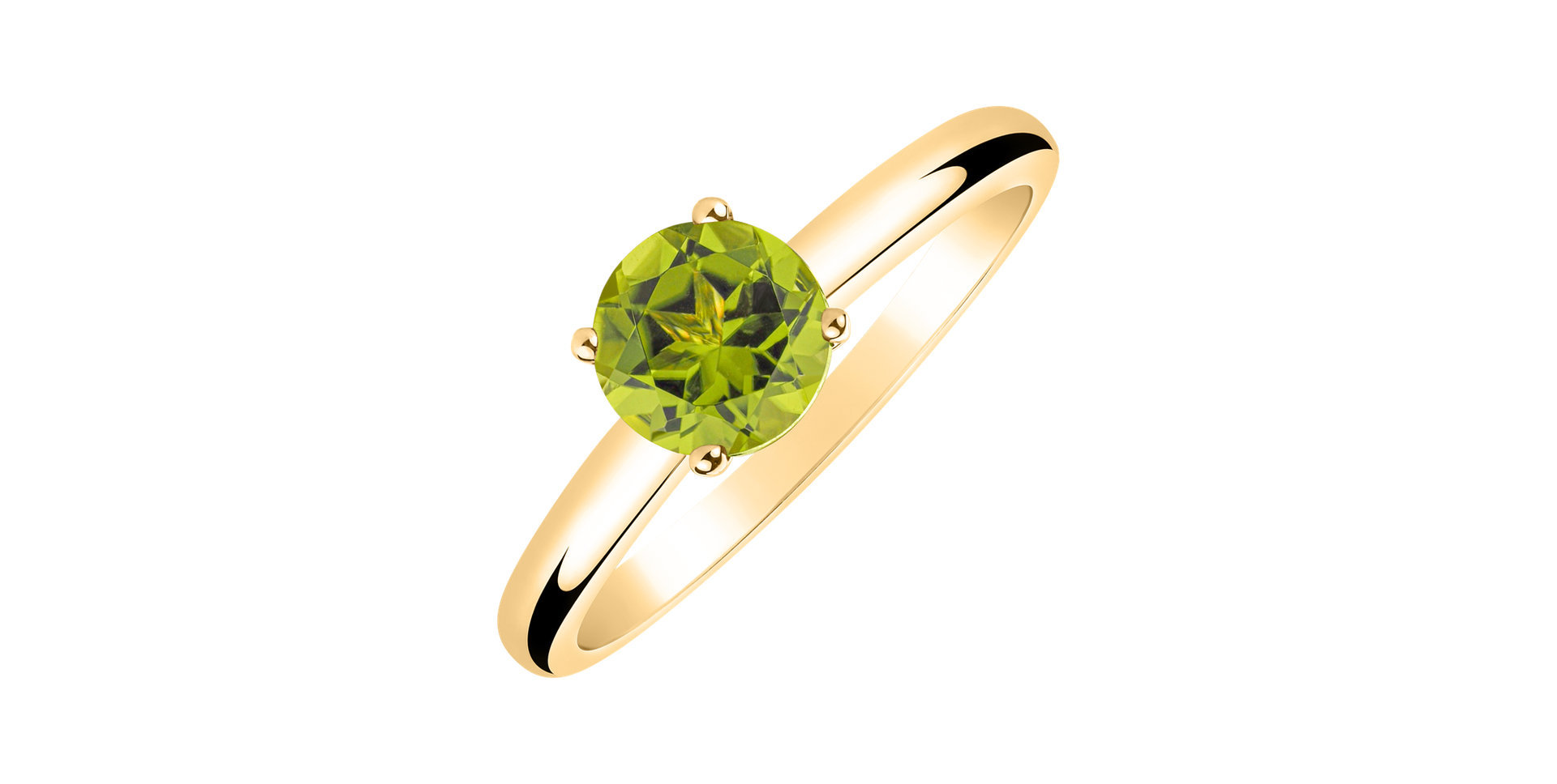 Prsten s peridotem Bonbon